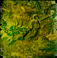 Villanueva stereoscopic aerial photograph